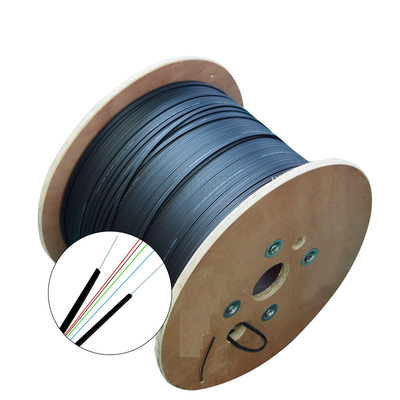 Kabel światłowodowy o średnicy 2,0 mm i średnicy 3,0 mm PVC LSZH Czarna zewnętrzna osłona