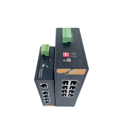 KEXINT Gigabit 8 porty elektryczne klasy przemysłowej (POE) Power Over Ethernet Switch