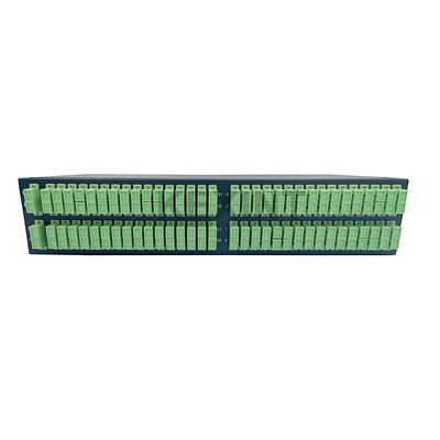 KEXINT 4 szt. 1X32 SC APC światłowodowy rozdzielacz PLC 2U ODF 19-calowy stojak światłowodowy panel krosowy