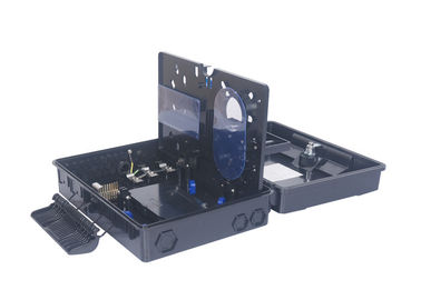 24-rdzeniowa czarna skrzynka rozdzielcza światłowodu Instalacja na słupie PC ABS SMC