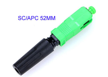 Złącza światłowodowe SC-APC Quick Connect Utrata wtrąceniowa 0,3 dB Łatwa instalacja 52 mm
