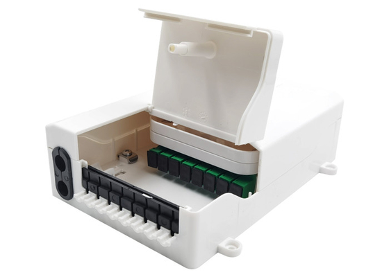 SGS 8 rdzeni światłowodowych FTTH Desktop Box LC APC Adapter światłowodowy Pigtail