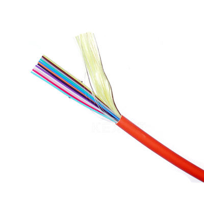 Wewnętrzny wielomodowy kabel światłowodowy GJFJV FTTH 4 6 8 12 rdzeń