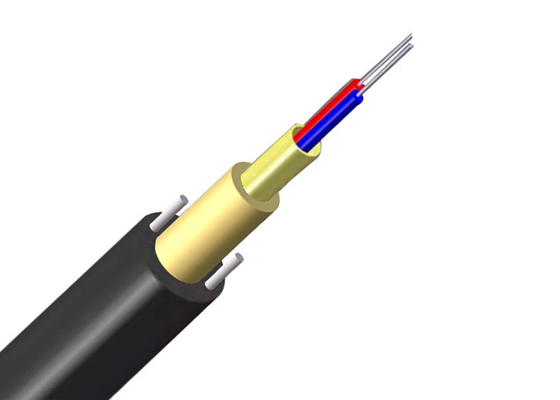 ADSS GYXFTW Opancerzony kabel światłowodowy z centralną rurą Przędza aramidowa FRP