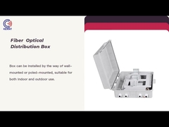 ABS 32 Core IP65 FTTH Fiber Optic Distribution Box