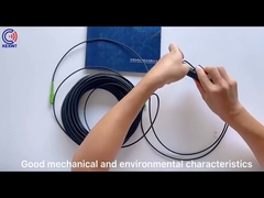 G657B3 Outdoor TPU Fiber Optic GJFJU-1C Armoured Cable  Applied in Mexico Telecom