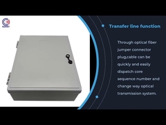 KEXINT FTTH Outdoor IP 68 Waterproof Wall Mount 48 Cores Metal Fiber Optic Distribution Terminal Box