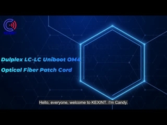 Patchcord światłowodowy 24 MTP MPO 5M OM4 24 Core Magenta Low Loss 0,3dB typ B