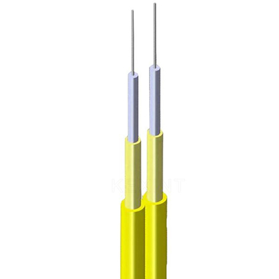 KEXINT GJFJBH Wewnętrzny płaski kabel światłowodowy Duplex wzmocniony przędzą aramidową Interconnect