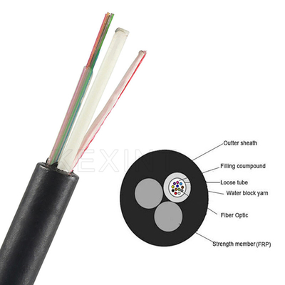 Kabel światłowodowy GYFFY Hybrydowy kabel światłowodowy ASU 2 FRP Samonośny