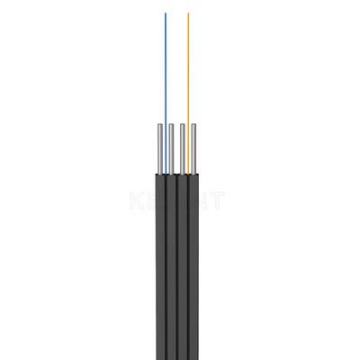 Kabel światłowodowy KEXINT FTTH GJSPXH symetryczny równoległy kabel motylkowy