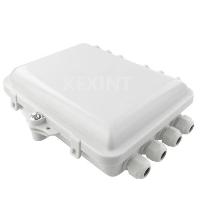 KEXINT KXT-16A Skrzynka rozdzielcza światłowodowa FTTH 12 16 rdzeni Outdoor IP65 Wodoodporny biały