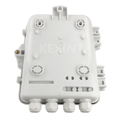KEXINT KXT-16A Skrzynka rozdzielcza światłowodowa FTTH 12 16 rdzeni Outdoor IP65 Wodoodporny biały