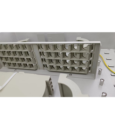 KEXINT FTTH KXT-F-F Światłowodowa skrzynka rozdzielcza Zewnętrzna 48 rdzeni Jasnoszary Dostosowany