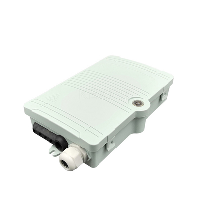 Anti Theft FTTH Skrzynka rozdzielcza światłowodu Biały PC ABS Zewnętrzny Trwały Mocny