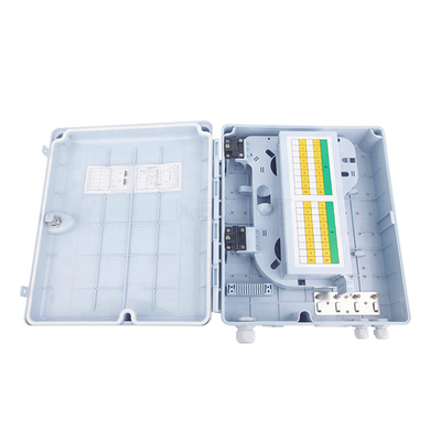 FTTH 32 rdzenie Światłowodowa skrzynka rozdzielcza KEXINT KXT-16I Z PLC ABS PC Biały