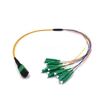 FTTH Trunk LSZH G657A Patchcord światłowodowy OM3 OM4 MPO MTP do LC