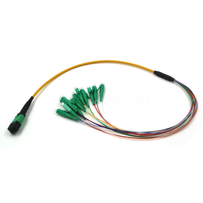 FTTH Trunk LSZH G657A Patchcord światłowodowy OM3 OM4 MPO MTP do LC