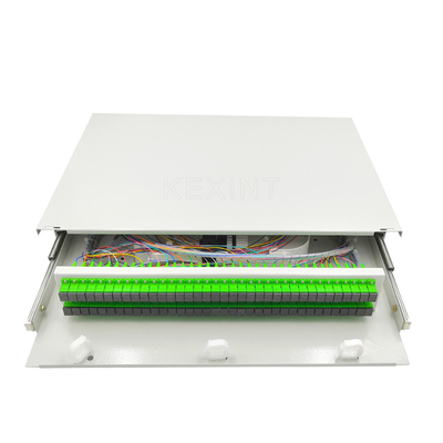 Światłowodowa ramka dystrybucyjna ODF Patch panel światłowodowy SC LC 72 porty 2U do montażu w szafie