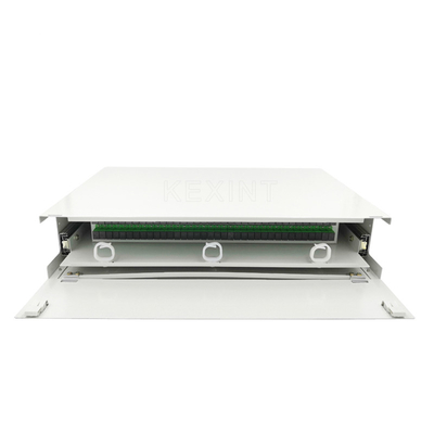 Światłowodowa ramka dystrybucyjna ODF Patch panel światłowodowy SC LC 72 porty 2U do montażu w szafie