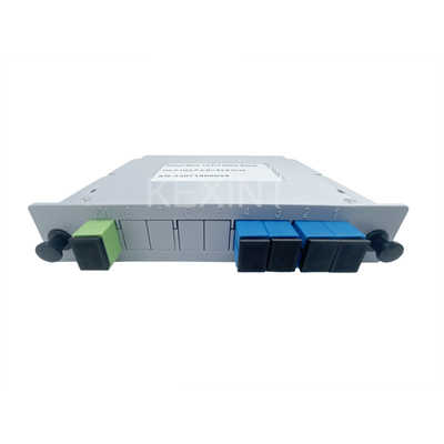 KEXINT FTTH LGX Typ karty Rozgałęźniki optyczne PLC 1x4 SC UPC G657A1 Rozdzielacz światłowodowy PLC