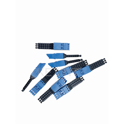 KEXINT ELiMENT MDC 3 Port Adapter Single Mode Błękitny z 3 wtyczkami do pyłu