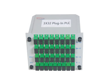 Rozdzielacz światłowodowy SC APC 1 × 32 Single Mode Low PDL Kompaktowa konstrukcja
