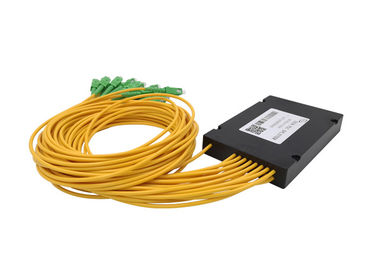 Rozdzielacz światłowodowy PLC SC / APC 1 × 16 ABS BOX Splitter 3.0 G657A1 Strata wtrąceniowa 13,7 dB