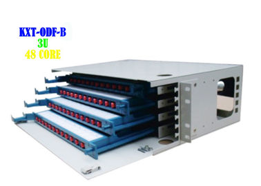 Zewnętrzny panel krosowy światłowodowy, panel krosowy światłowodowy Rj45 Cat6 12-portowy SC