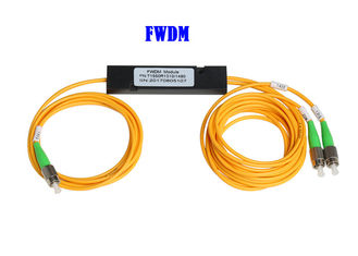 Multiplekser z podziałem długości fali FWDM FC APC T1550 TV 1*2 Izolacja 45dB