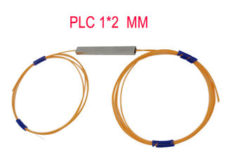 Wielomodowy światłowodowy rozdzielacz PLC 1×2 50/125 0,9 Hytrel Pomarańczowy 850nm