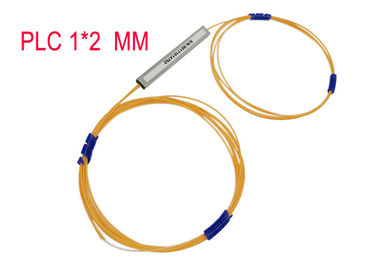 Wielomodowy światłowodowy rozdzielacz PLC 1×2 50/125 0,9 Hytrel Pomarańczowy 850nm