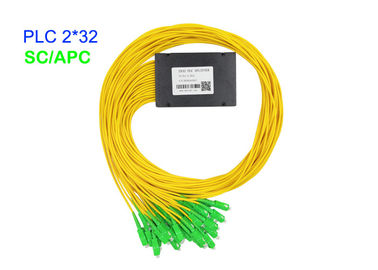 ABS Box Światłowodowy rozdzielacz PLC 3,0 mm G657A1 SC / APC 17,2 dB Tłumienie wtrąceniowe G657A1
