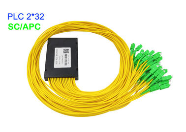 ABS Box Światłowodowy rozdzielacz PLC 3,0 mm G657A1 SC / APC 17,2 dB Tłumienie wtrąceniowe G657A1