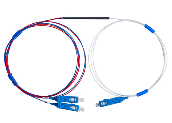 Sieć CATV Optyczna WDM FBT 10/90 1 × 2 Łącznik z bezpiecznikami stożkowymi wiązek rozdzielaczy