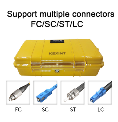 OTDR Launch Cable Box Narzędzie światłowodowe Zewnętrzne złącze SC / APC LC / APC 1 km SM 1310/1550nm