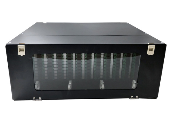 4U ODF 144cores Rack Optyczny panel krosowy SC / APC z 12 kasetami