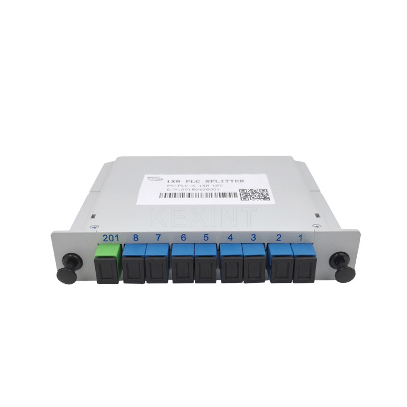 Światłowodowy rozdzielacz PLC LGX FTTH 1x8 SC UPC Typ karty złącza